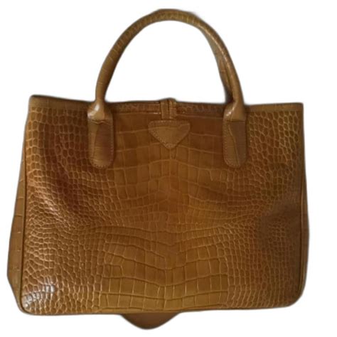 Caramel Medium Leather Handbag 